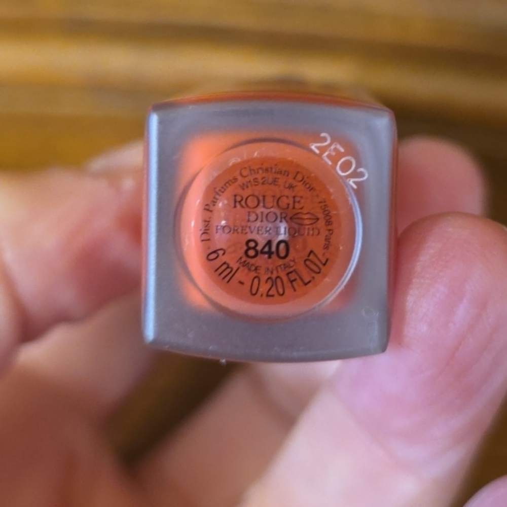 Dior Rouge Dior Forever Liquid In Color 840 (Forever Radiant)--NIB - Picture 4 of 5